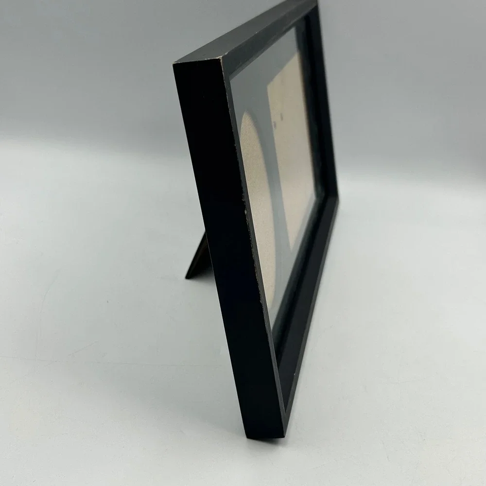 Decorel Photo 14 x 8 Frame Black Two Picture - Oval 7x5, Rectangle 3x5 Roughly